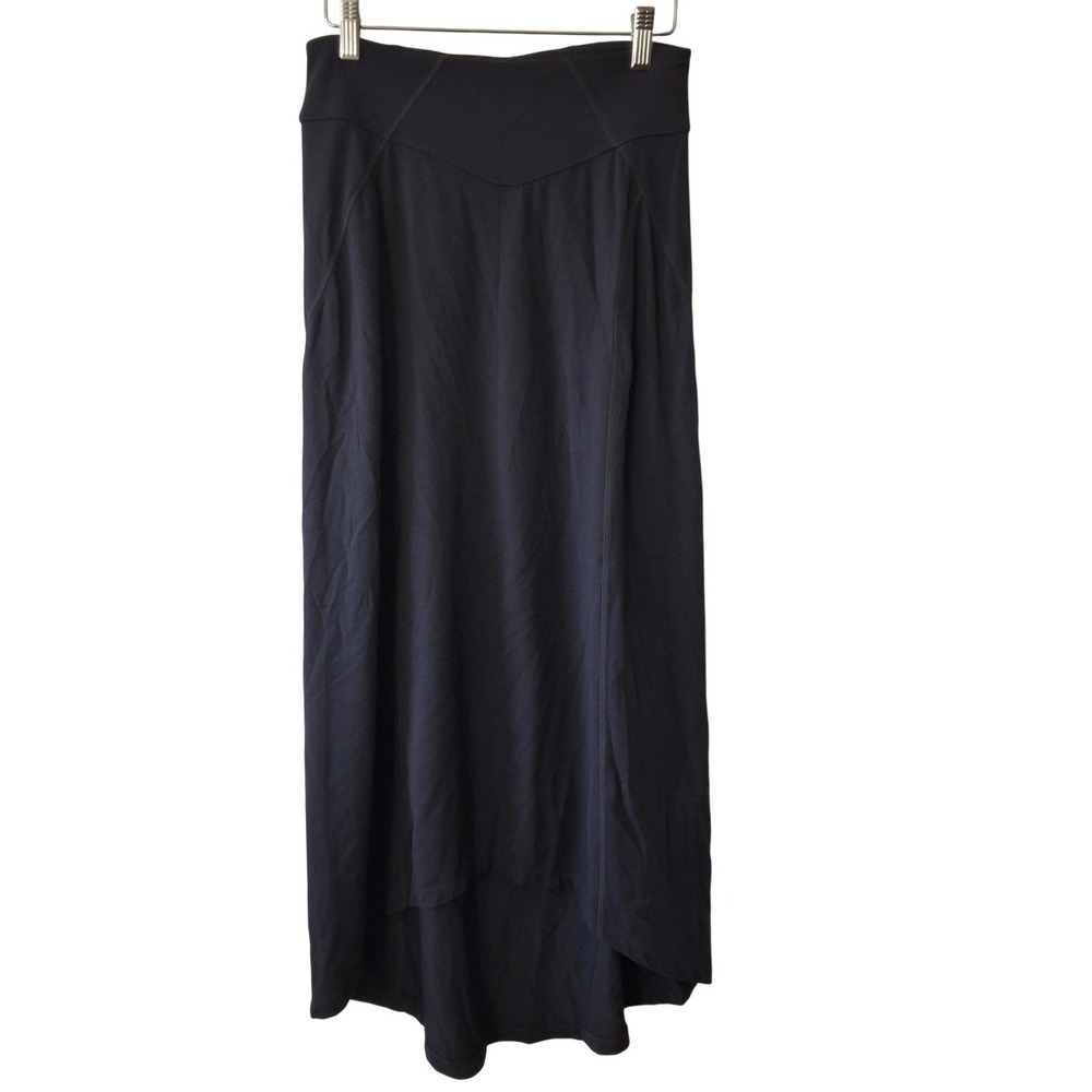 Athleta XS Gray High Low Maxi Skirt Spring Summer Preppy Gorpcore‎ Causal Travel